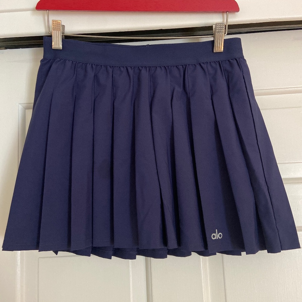 Alo Varsity Tennis Skirt New with Tags